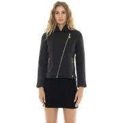 Blazer Leone 1947 Woman Neoprene Jackets Gold Studs