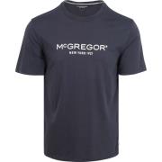 T-shirt Korte Mouw Mcgregor Essential T-Shirt Logo Navy
