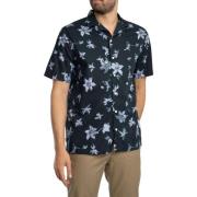 Overhemd Korte Mouw Superdry Cabana-print shirt met korte mouwen