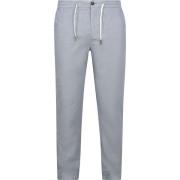 Broek Scotch &amp; Soda Chino Warren Cotton Linen Blauw