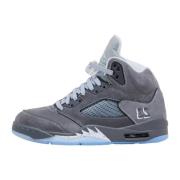 Hoge Sneakers Nike 5 Retro Wolf Grey (2026)