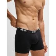 Boxers BOSS Boxershorts Power 3-Pack Zwart 001