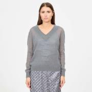 T-Shirt Lange Mouw Federica Tosi MOHAIRLANAGRIGIO