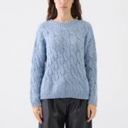 Trui Le Tricot Perugia GIROCOLLOTRECCEEPAILLETTES