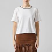 T-shirt Korte Mouw Ermanno Scervino D48EL027EE5T-SHIRTCRISTALLI