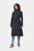 AGU Urban Outdoor Trenchcoat Long Dames Zwart