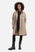 AGU Oversized Rain Shirt Urban Outdoor Dames Middengrijs/Assorti / Gem...