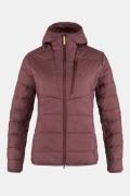 Fjällräven Keb Padded Hoodie Trui Dames Aubergine