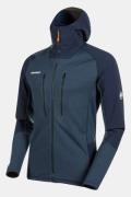Mammut Eiswand Advanced Hooded Vest Donkerblauw