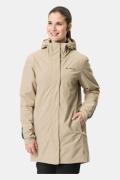 Vaude Cyclist padded Parka II Fietsjas Dames Zandbruin