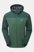 Sprayway Dagda Hardshell Jas Donkergroen/Middengroen