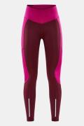 Craft Adventure Essence Warm Legging Dames Bordeaux / Kastanjebruin/Mi...