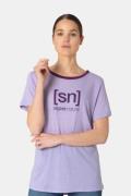 Supernatural The Essential Logo T-shirt Dames Lichtpaars/Violet