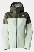 The North Face W West Basin Dryvent Jacket Limoengroen/Donkergroen