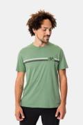 Vaude Men'S Cyclist T-Shirt V Middengroen/Lichtgroen