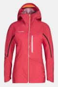 Mammut Norwand Light Hooded Hardshell Jas Dames Middenrood