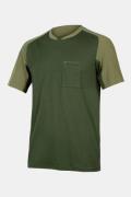 Endura Gv500 Foyle Bike Shirt Olijfgroen