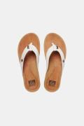 Reef Pacific Slipper Dames Zandbruin/Wit