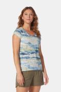 Royal Robbins Featherweight Tee Ecru/Lichtblauw