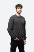 Fjällräven Övik Round-neck Sweater Trui Donkergrijs