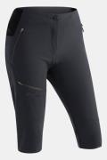 Maier Sports Latit Capri Vario Broek Dames Zwart