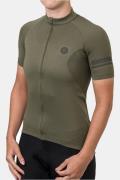 AGU Core Fietsshirt II Essential Dames Donkerkaki