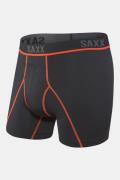 SAXX Kinetic HD Sport Boxershort Zwart/Rood