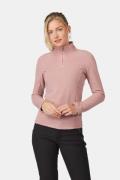 Protest Mutez 1/4 Zip Skipully Dames Lichtroze