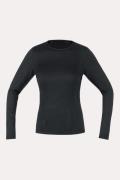 Gore Wear M Base Layer Long Sleeve Shirt Dames Zwart