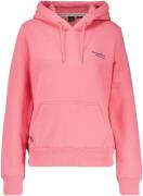 Superdry Essencial logo hoodie Roze dames