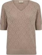 Freequent Shirt Dodo Taupe dames
