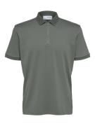 Selected Homme Poloshirt Fave Groen heren