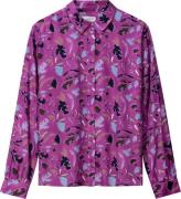 Pom Amsterdam Blouse Milly Featherfest Cactus Paars dames