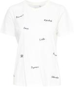 Ichi T-shirt Camino Wit dames