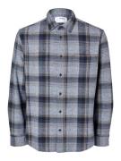 Selected Homme Overhemd Regowen-grindle Check Blauw heren