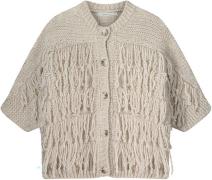 Summum Vest Fringe Wit dames