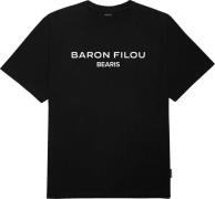 Baron Filou T-shirt Oversized Backprint Zwart heren