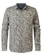 Petrol Overhemd Long Sleeve heren