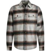 Vanguard Jacket Check Brushed Grijs heren