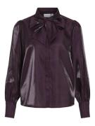 Vila Blouse Klarina New Paars dames