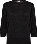 Freequent Pullover Glitta Zwart dames