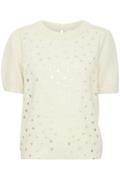 Ichi T-shirt Corinne Beige dames