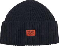 Superdry Muts Beanie Donkerblauw heren