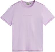 Scotch & Soda T-shirt Flatlock Rood dames