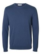 Selected Homme Trui Berg Blauw heren