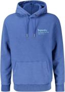 Superdry Hoodie Core Logo Blauw heren