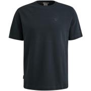 Cast Iron T-shirt Interlock Blauw heren