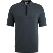 Cast Iron Polo Blauw heren