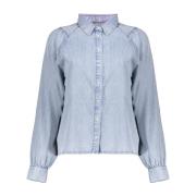 Geisha Blouse Blauw dames