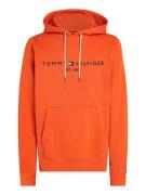 Tommy Hilfiger Hoodie Tommy Logo Oranje heren